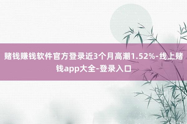 赌钱赚钱软件官方登录近3个月高潮1.52%-线上赌钱app大全-登录入口